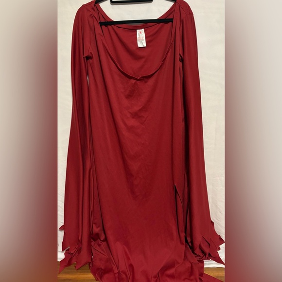Halloween Women’s 90’s Large Red Long Sleeve Costume - Picture 3 of 8